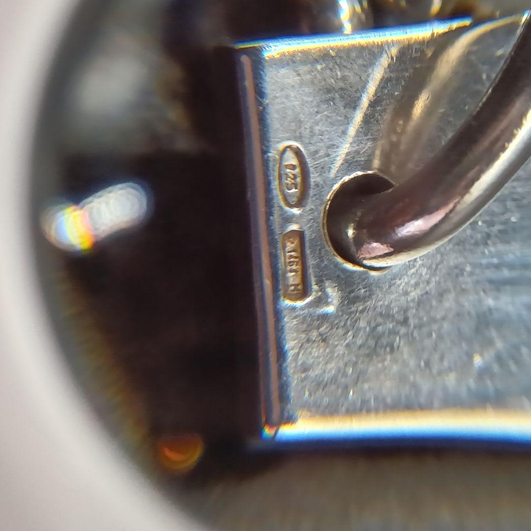 GUCCI プレート型ネックレスダブルボールチェーン 24g Silver925