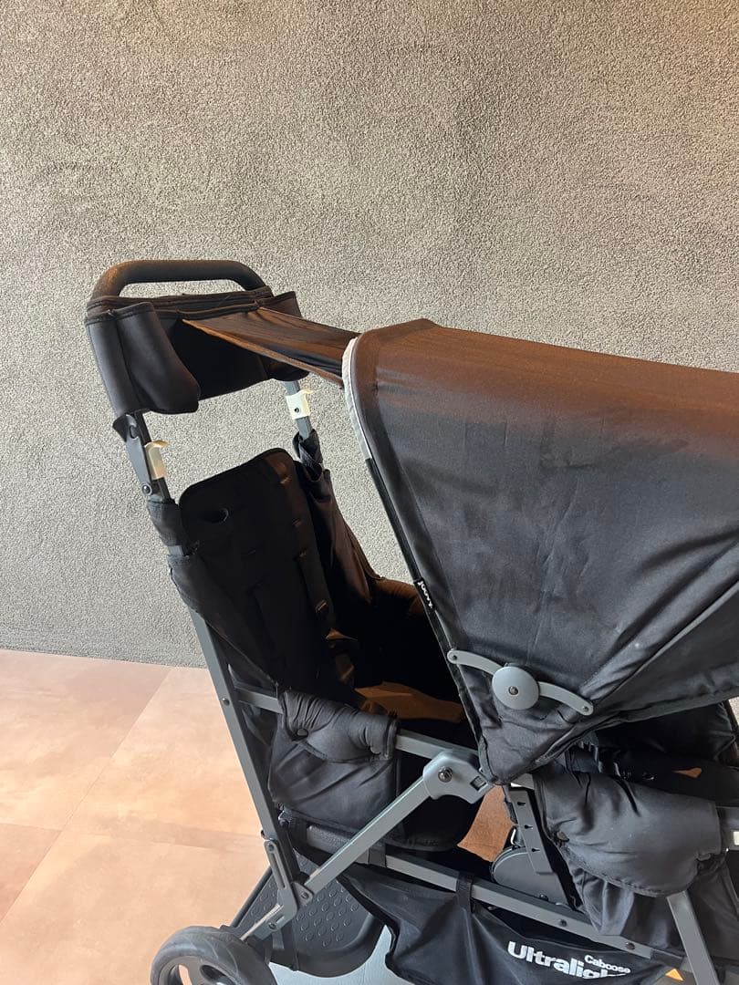 joovy 2人乗りベビーカー【リアシート付き】