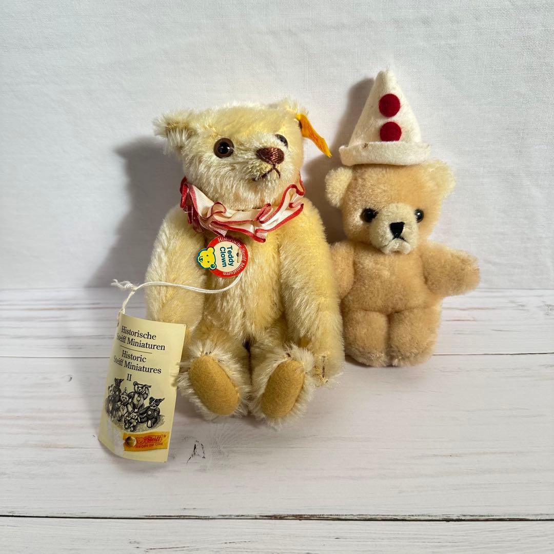 ヴィンテージ！steiff テディベア＋おまけ シュタイフ