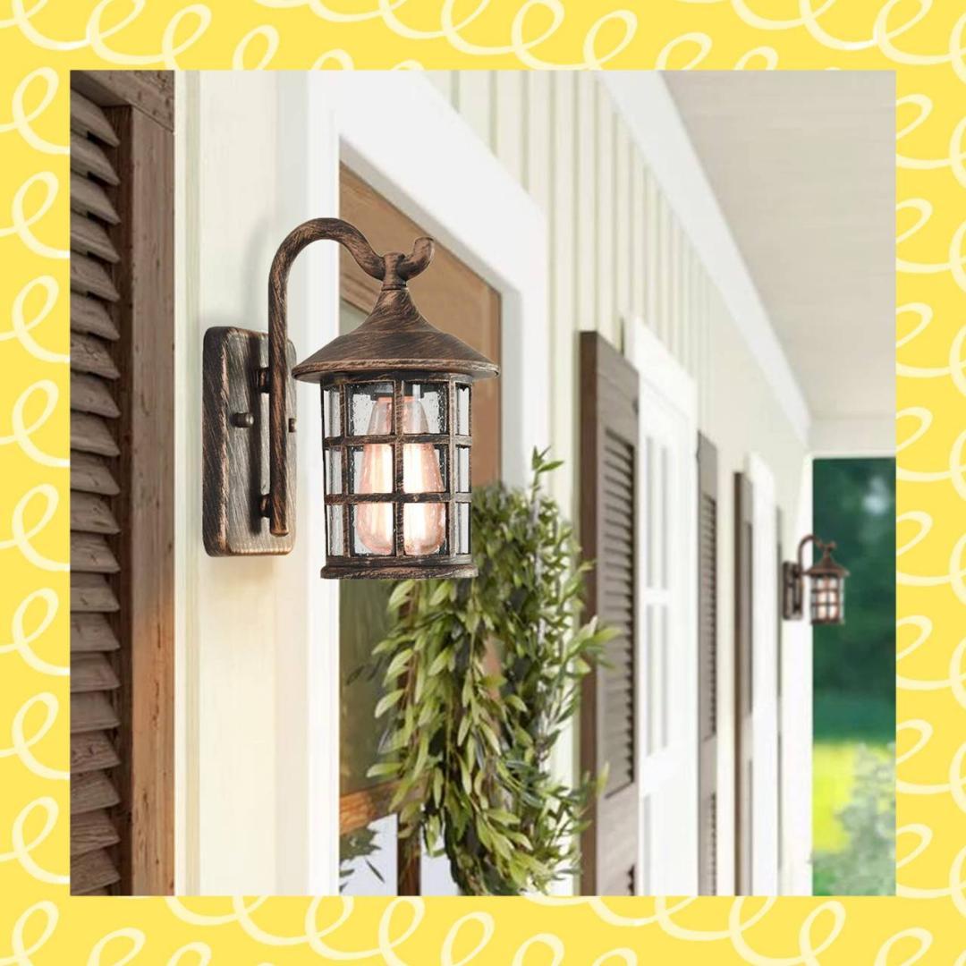 E26口金対応のアンティーク調ブラケットライト