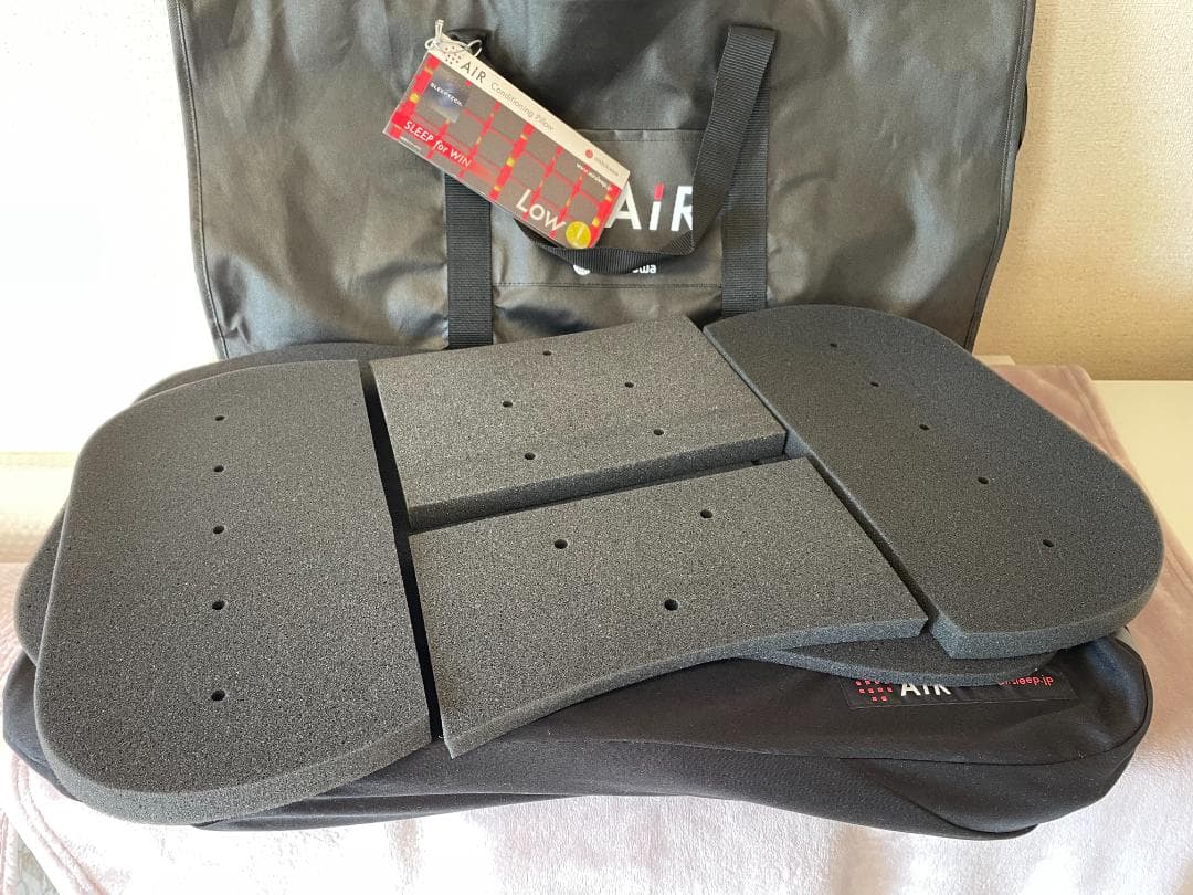 西川☆最高級枕 エアー4DX LOW ピロー ☆専用袋付き