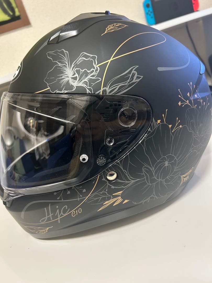 【HJC】フルフェイスヘルメット C10 BLACK L (58 - 59cm)