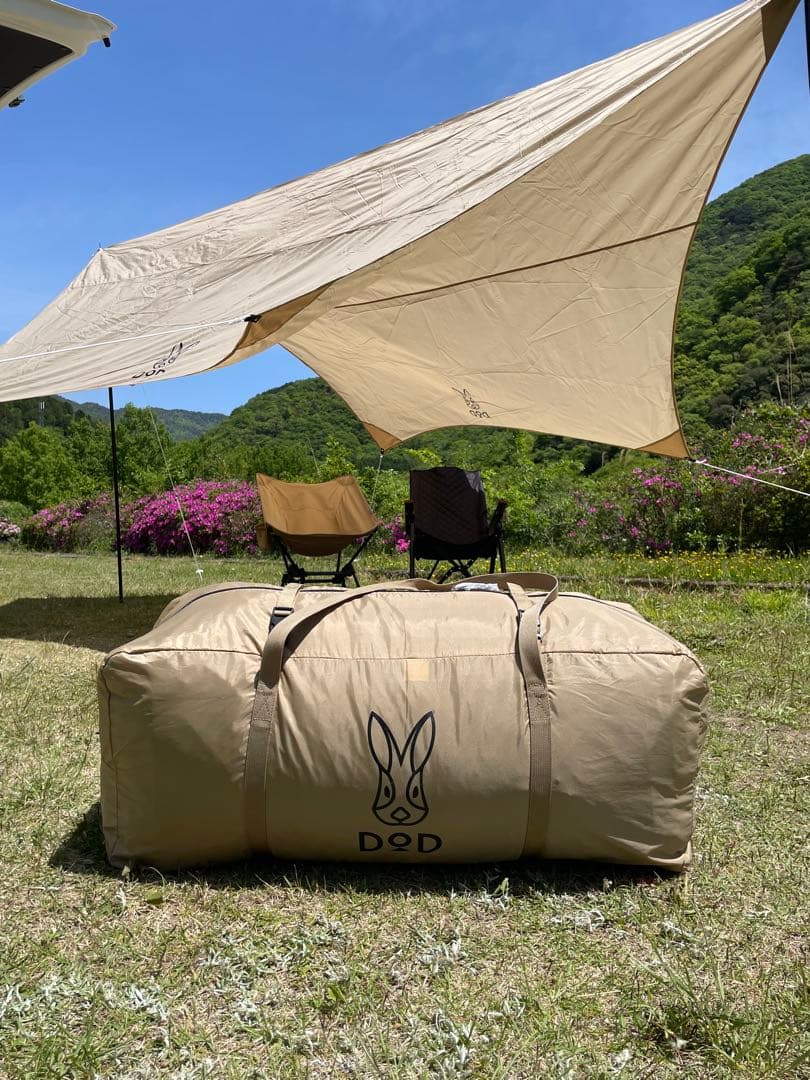 DOD カマボコテント3M タン DODグランドシート付き
