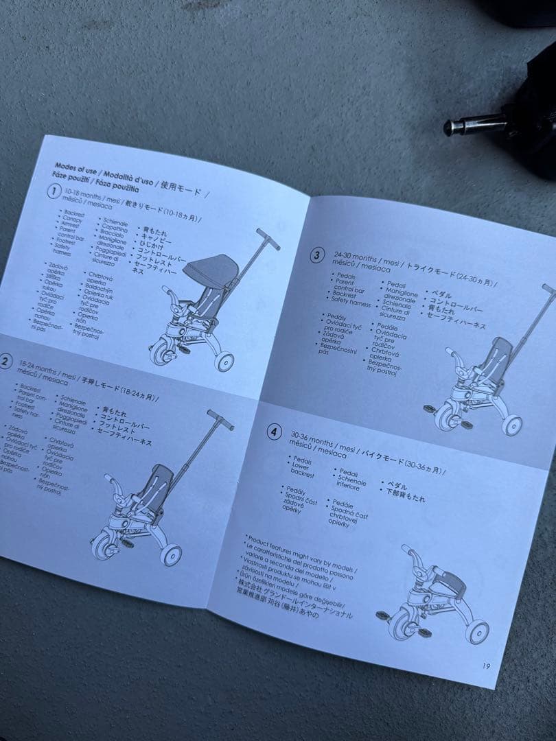 doona Liki Trike S5 プレミアム　折りたたみ三輪車