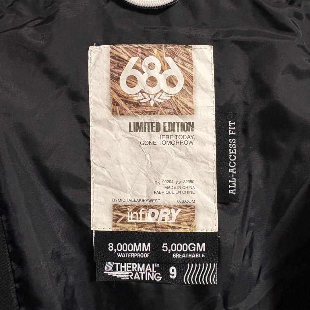 686 シックスエイトシックス スノーボード ウェア ジャケット ボードウェア