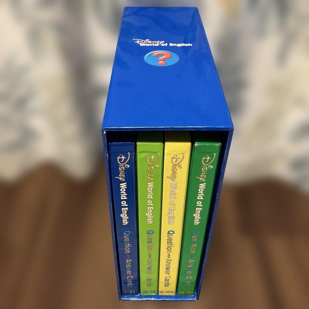 Q&Aカード　最新版　ディズニー英語　DWE