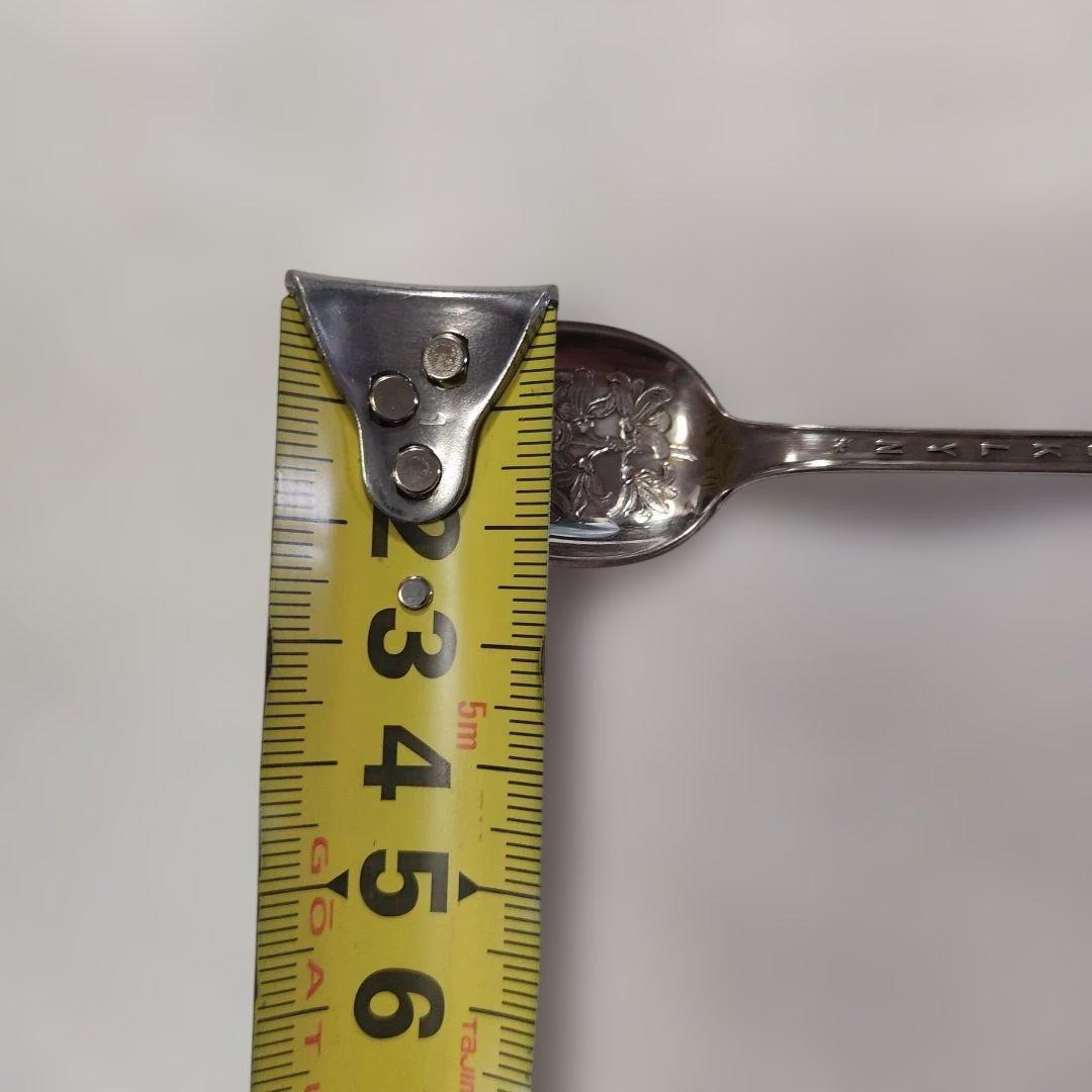 STERLING。銀製。シルバー製。スプーン。ノルウェー製。約9.4g。中古品。