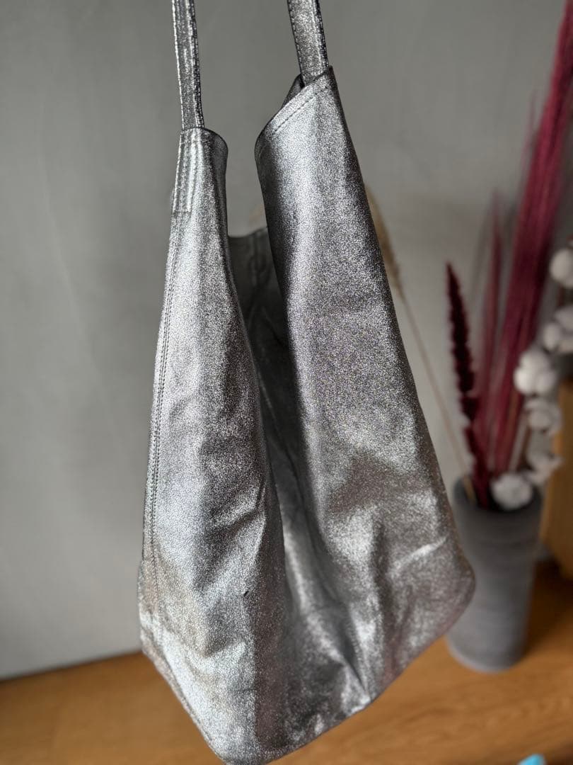 バッグ Morphee CYLINDER XL SILVER