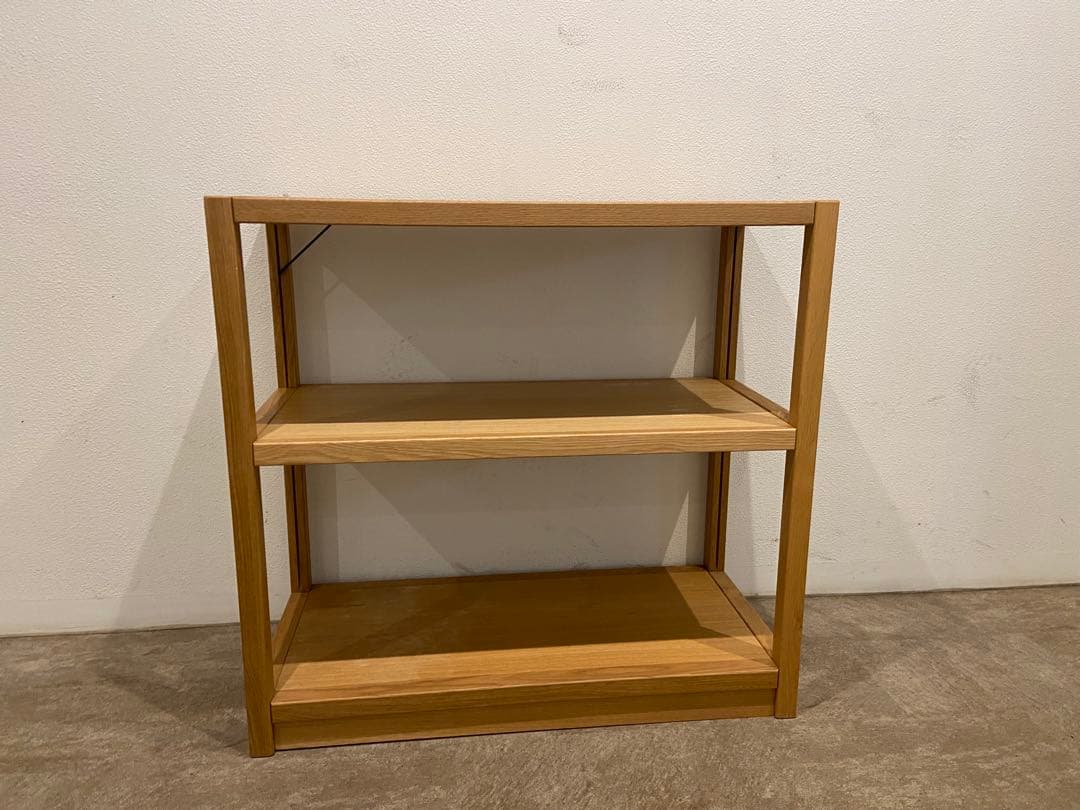 ⭐️スペシャル⭐️美品⭐️廃盤希少⭐️高級無垢材⭐️オーク材ユニットシェルフ⭐️