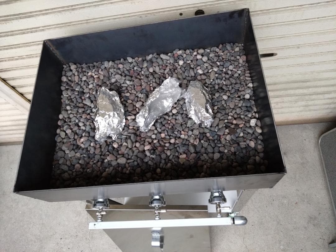 未使用 やきいも屋さん 焼きいも釜 鉄板窯 焼芋 さつまいも 炭火焼き 遠赤外線