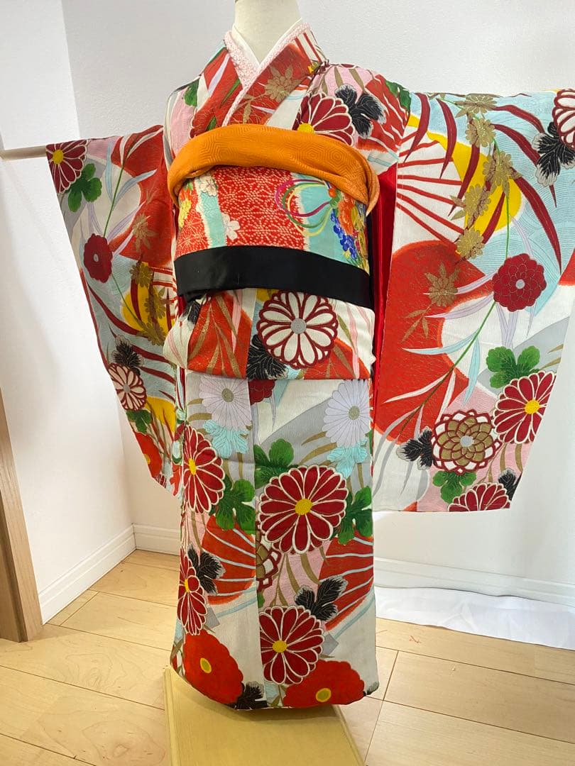 アンティーク　3歳七五三 舞妓さん風セット