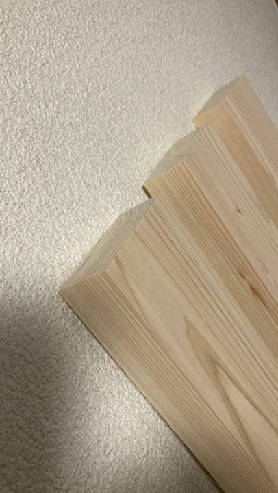 【1点限り】桧(ヒノキ) 国産材 無垢材フリーカット 2×4材×3本 木材