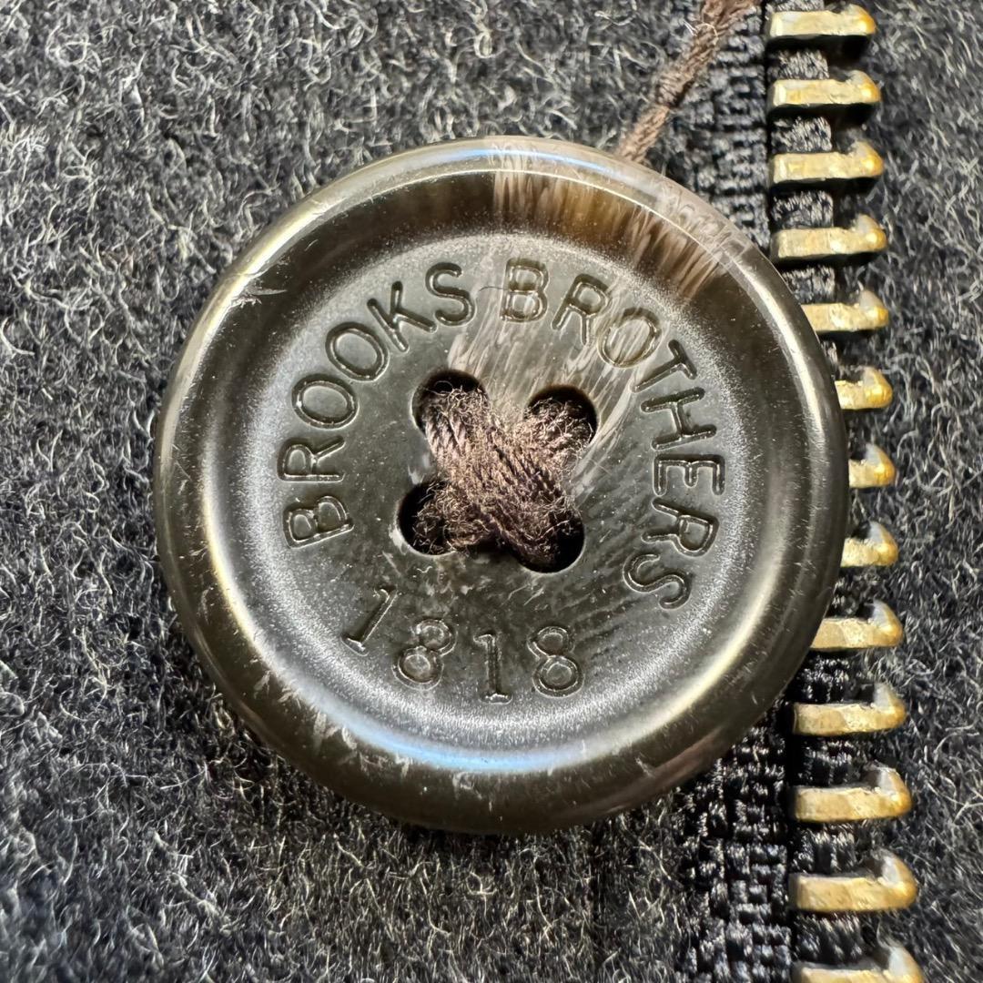 高級生地ロロピアーナ✨ブルックスブラザーズ ステンカラーウールコート Mサイズ