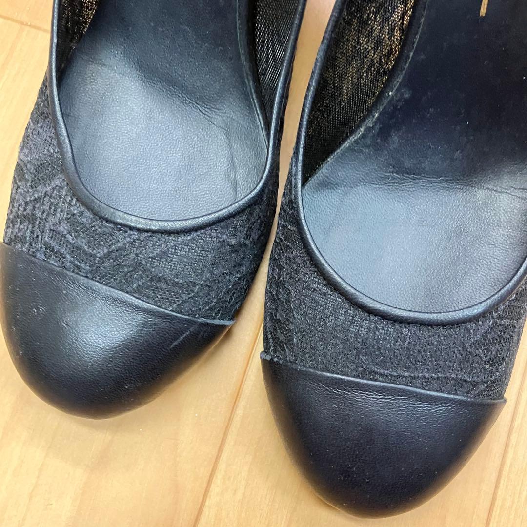 m*n様 CHANEL シャネル　パンプス　シースルー　オープントゥ　パール 3