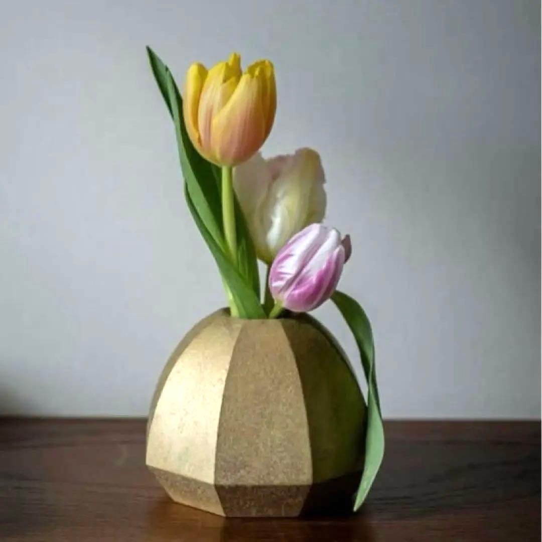 FUTAGAMI　真鍮　フラワーベース　花瓶　新品未使用