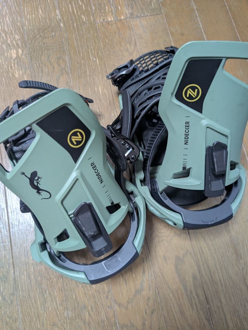 【セール18日まで！】Nidecker スーパーマチック ビンディング オリーブ