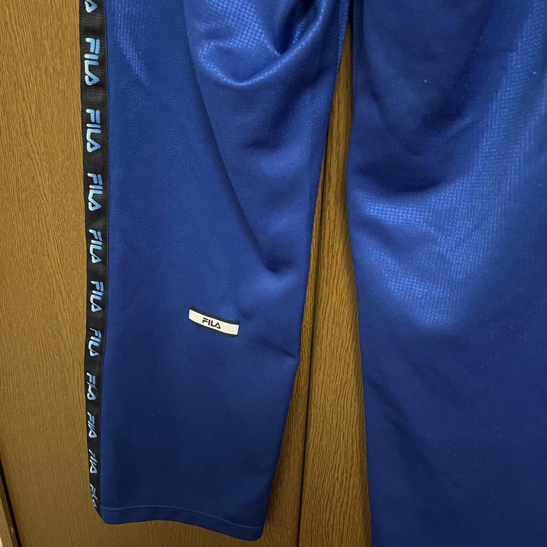 FILA フィラ　体操服　ジャージ　トレーニングウェア　上下４点セット　ブルー