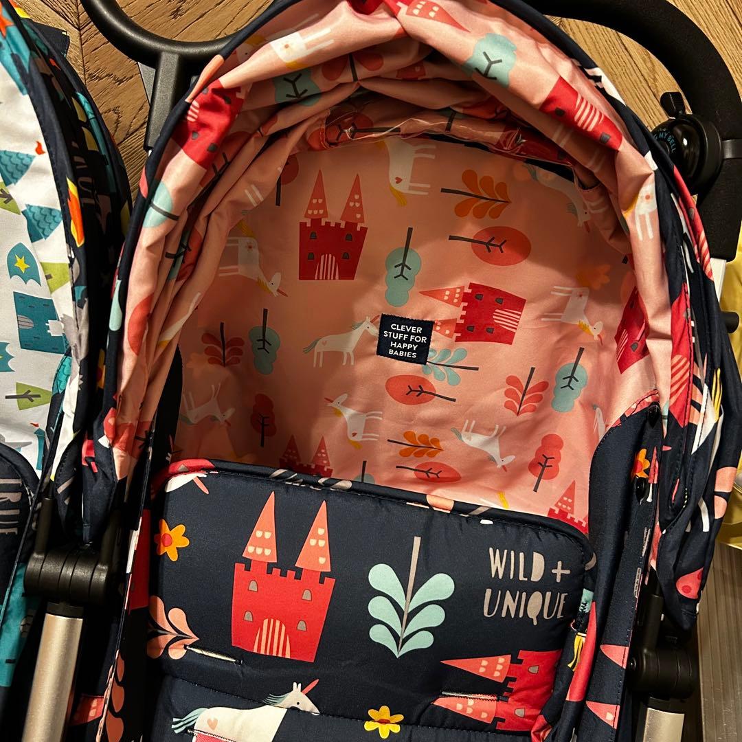 直接引き取り可　コサット　Woosh Double ベビーカー　双子用ベビーカー