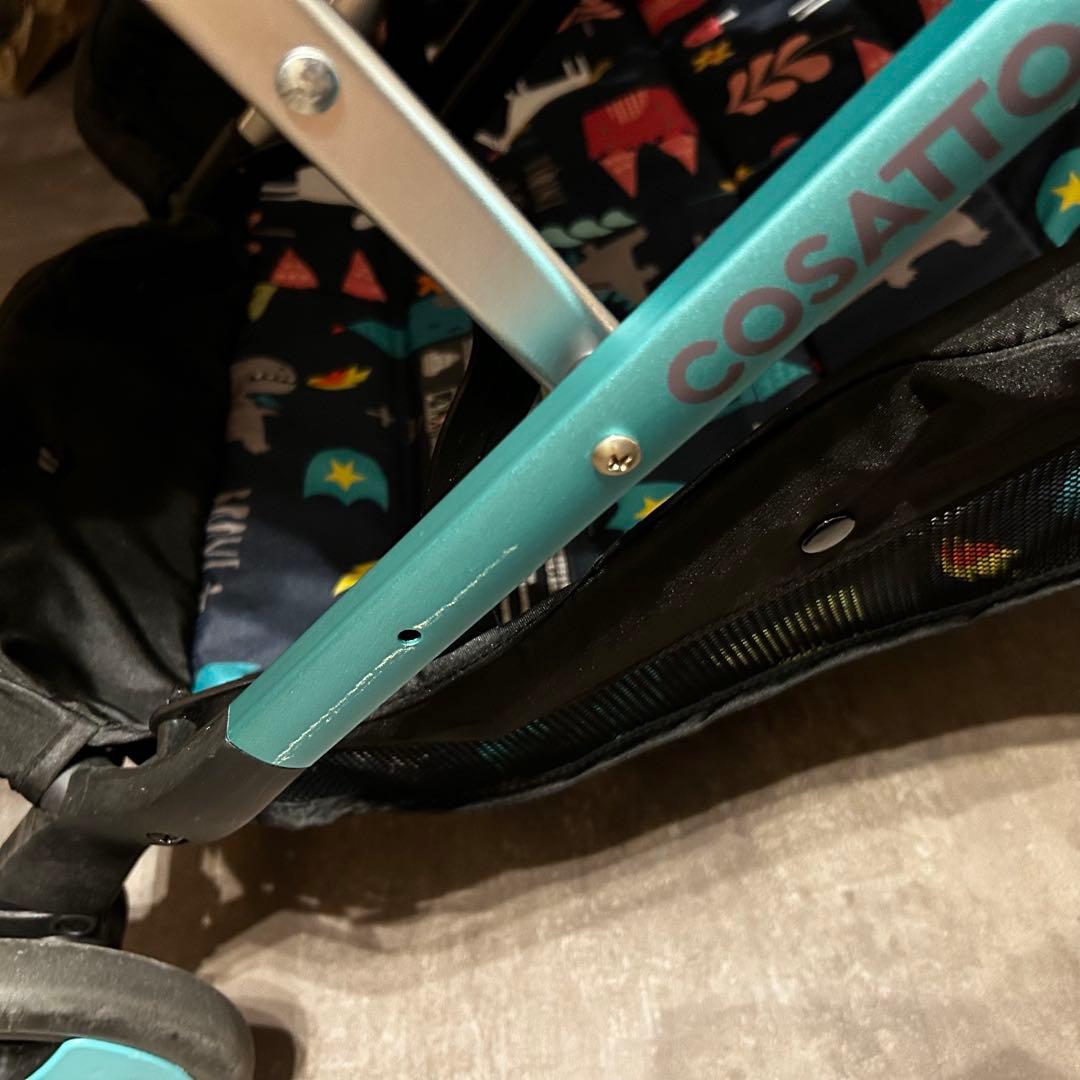 直接引き取り可　コサット　Woosh Double ベビーカー　双子用ベビーカー