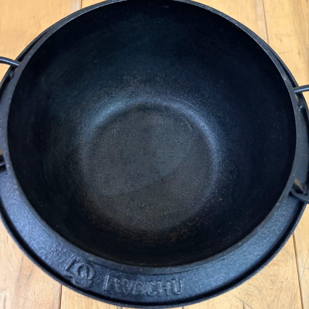 ☆岩鋳☆IWACHU ごはん鍋　2合炊　かまど　南部鉄器　鋳物　羽釜