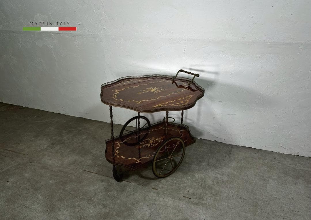 『イタリア製』バタフライキッチンワゴン キッチンワゴン RWmis63