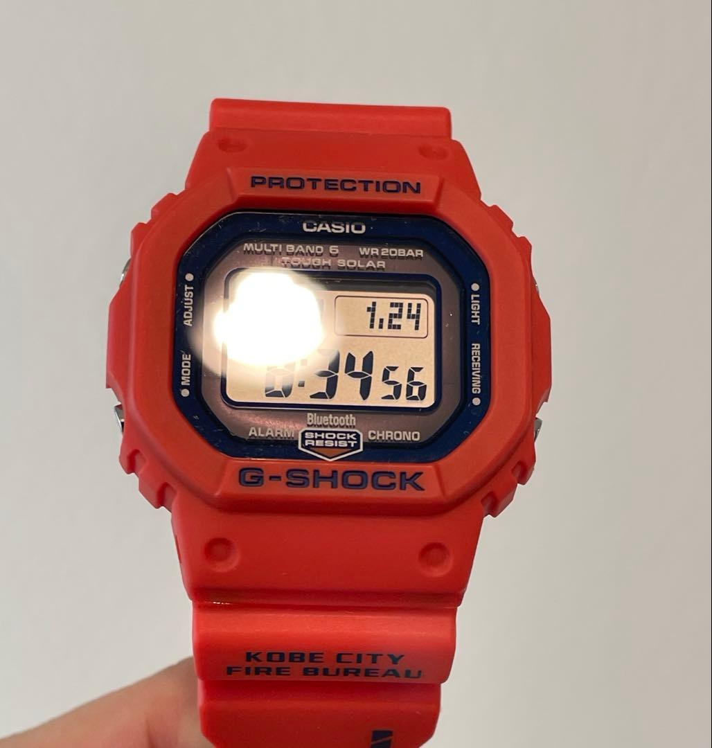G-SHOCK GW-B5600FB 神戸市消防局救助隊発足50周年記念モデル