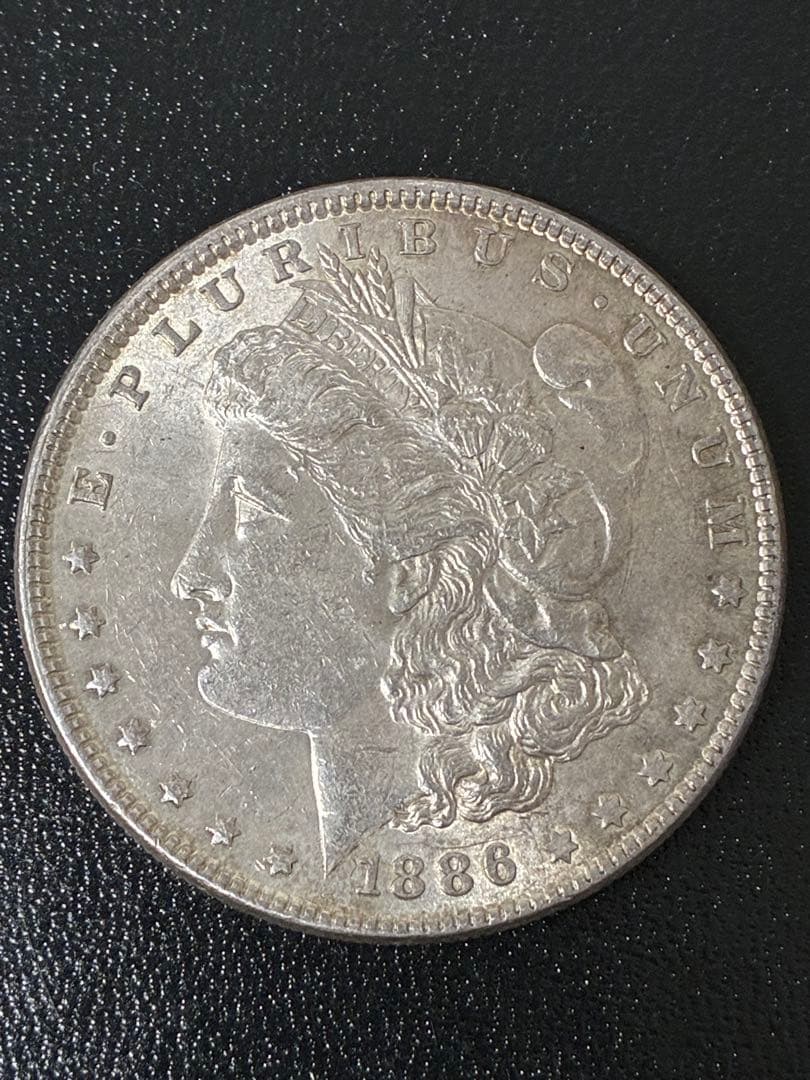 モルガンダラー銀貨　1886年