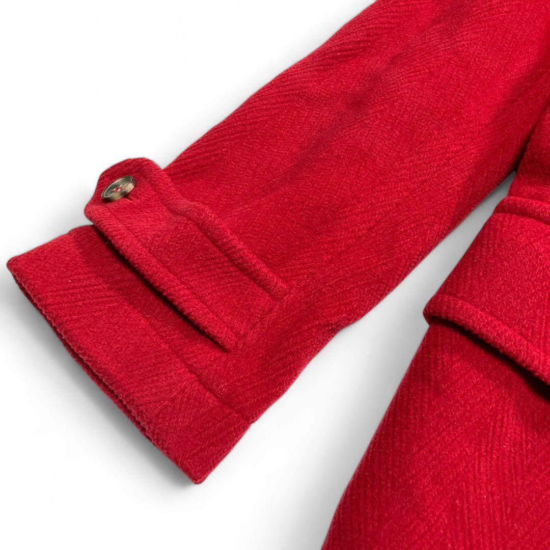 【美品】GRENFELL × BRAHMIN ダッフルコート 赤 英国製