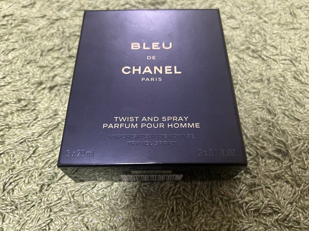 【最終値下げ】BLEU DE CHANEL パルファム ツイスト＆スプレー