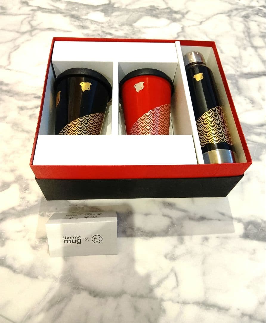 新品未使用✨【thermomug】URUSHI UMBRELLA BOTTLE