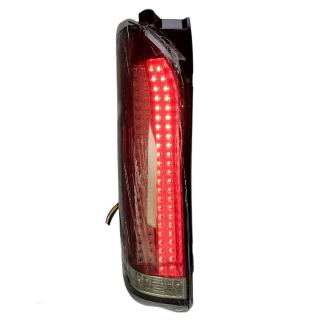 ハイエース 200系 テールライト 縦ライン LED テールランプ　【レッド】