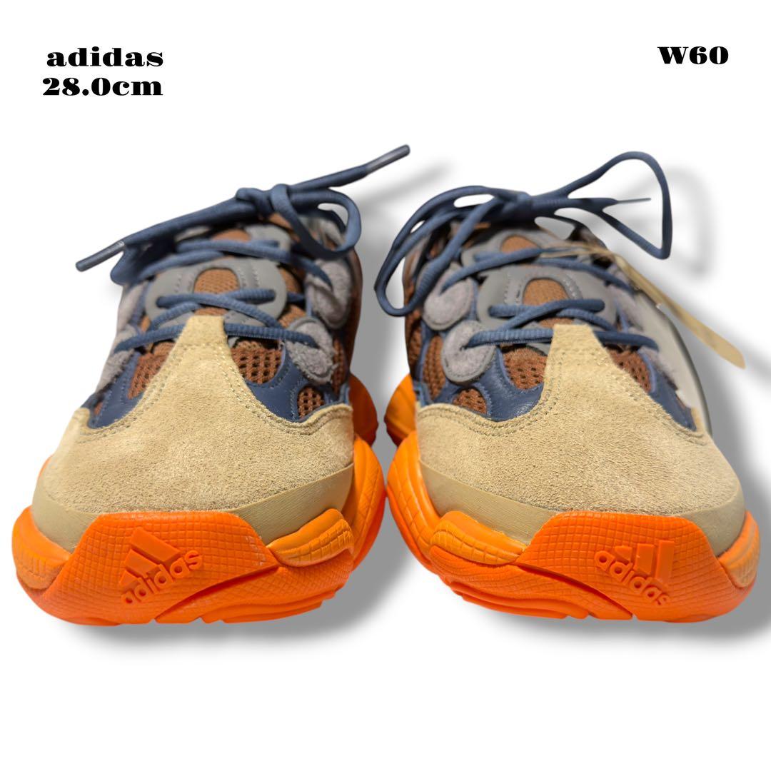 ★限定出品★ adidas YEEZY 500 ENFLAME 28 オレンジ橙