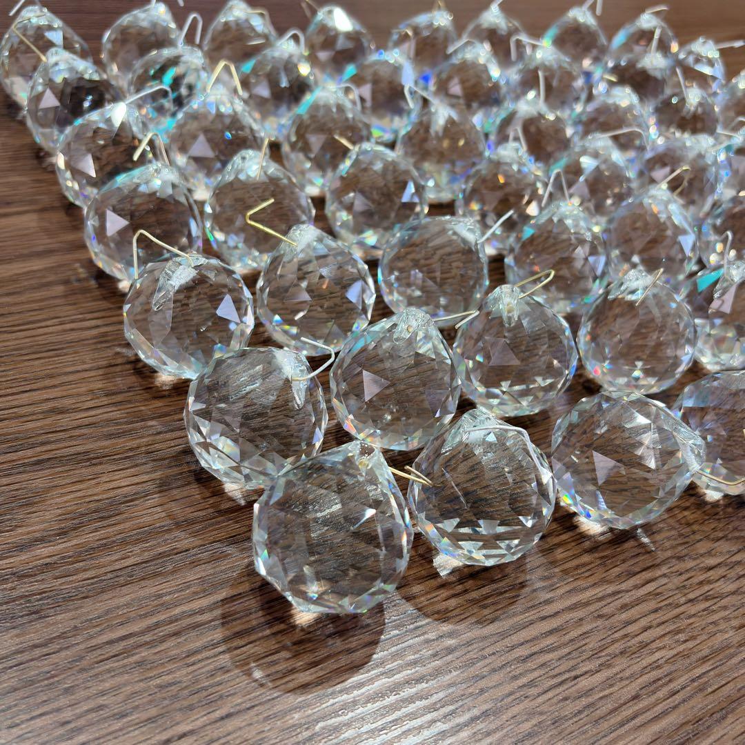 ②アンティーク・ガレ　シャンデリア　12灯 クリスタル　ゴールド　照明　リビング