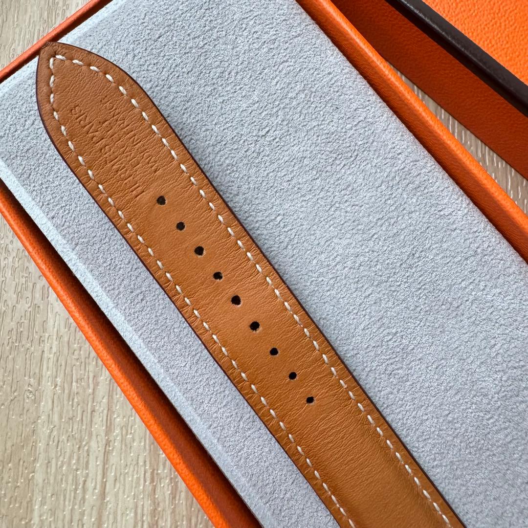 2399 美品　Apple Watch エルメス　ブラウン　ドゥブルトゥール