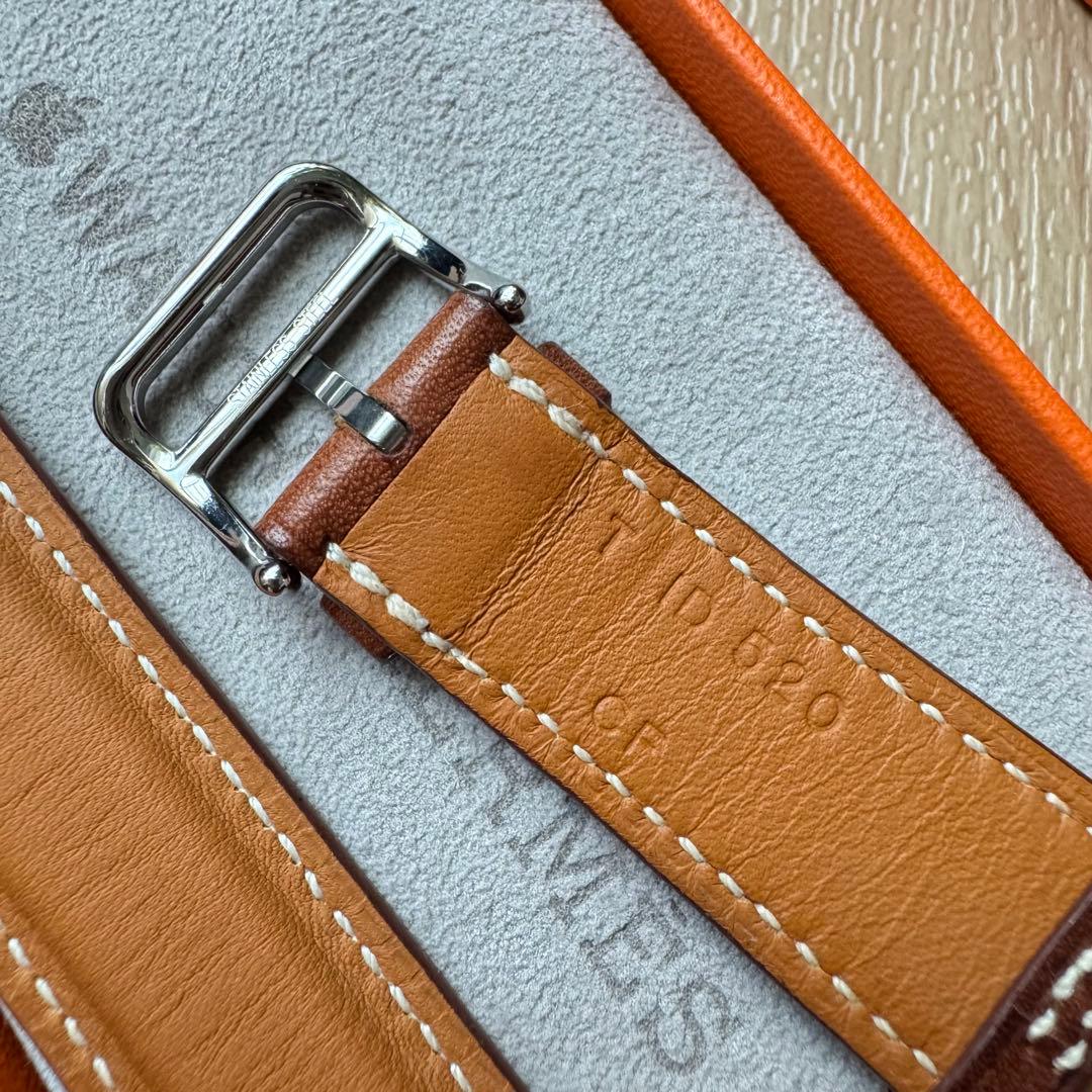 2399 美品　Apple Watch エルメス　ブラウン　ドゥブルトゥール