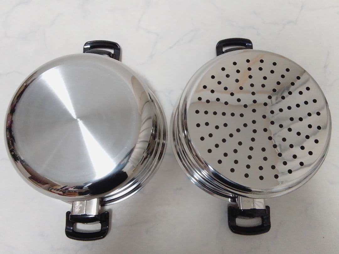 ☆未使用☆ ヨシノクラフト 両手鍋 セイロ 26cm PTW-26 蒸し器