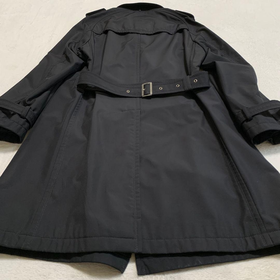 《人気モデル》バーバリーブラックレーベル トレンチコート ノバチェック ベルト