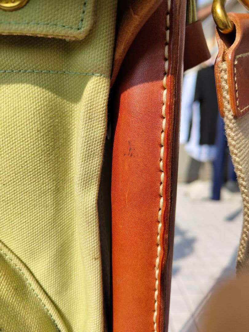 木の庄帆布 キャディバッグ　ミズノ フレームウォーカー