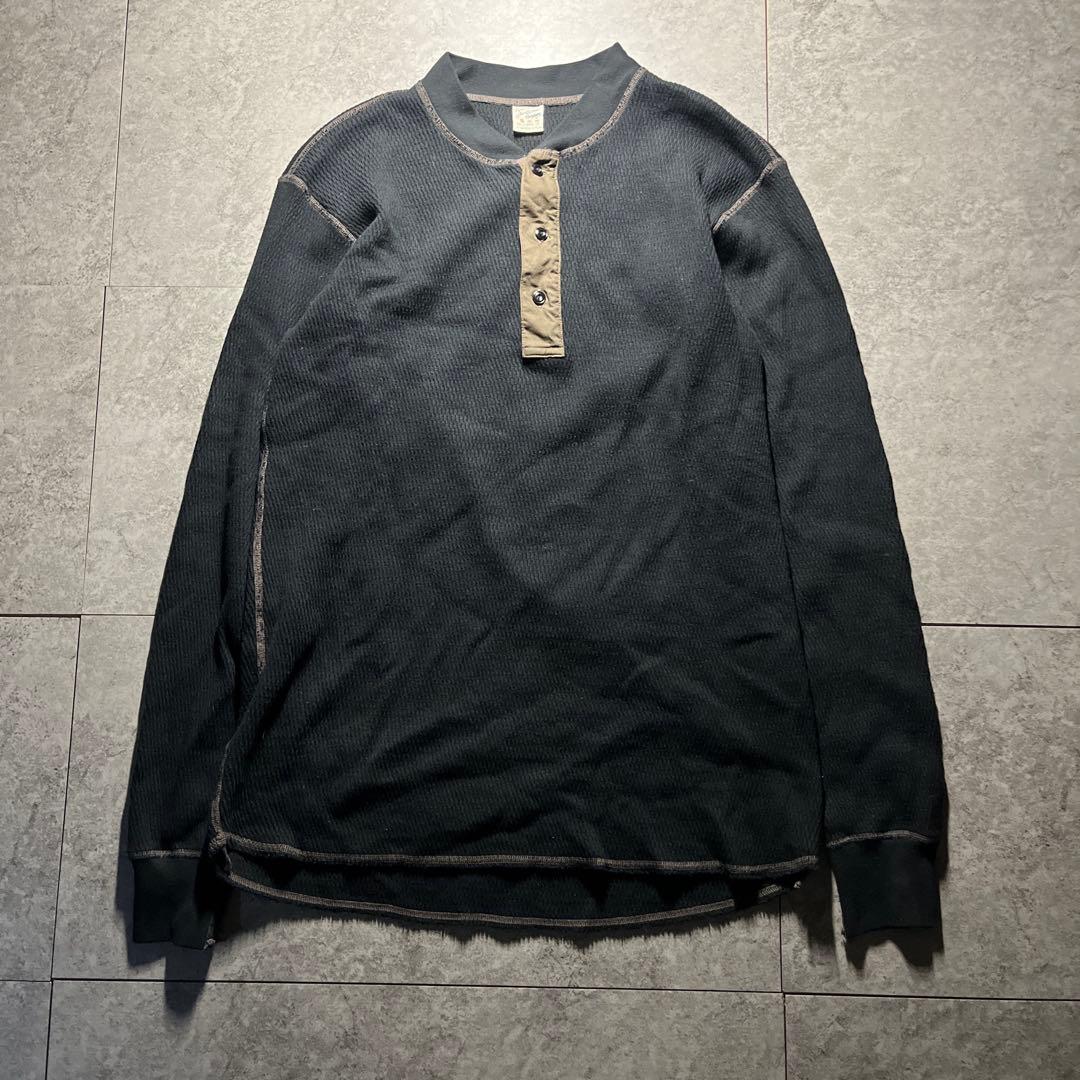 BUZZ RICKSON'S サーマルヘンリーネック XL 送料無料