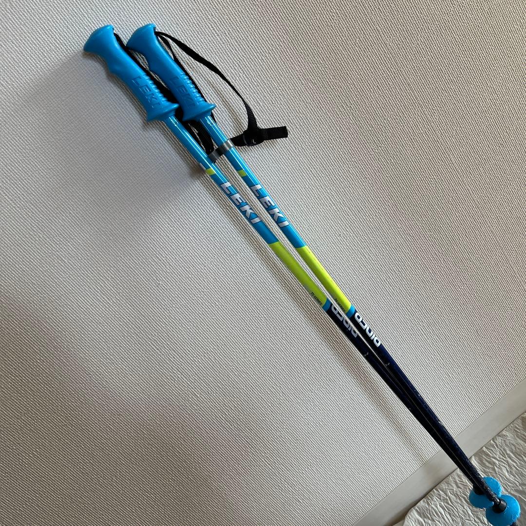 スキー板Hart 120㎝　ストックLEKI 80㎝