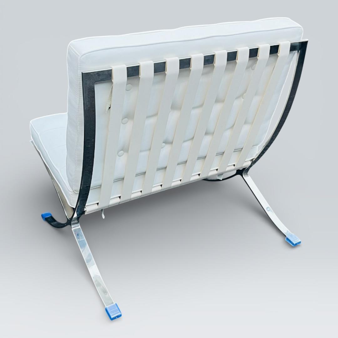 【最終価格】バルセロナチェア ホワイト リプロダクト デザイナーズチェア