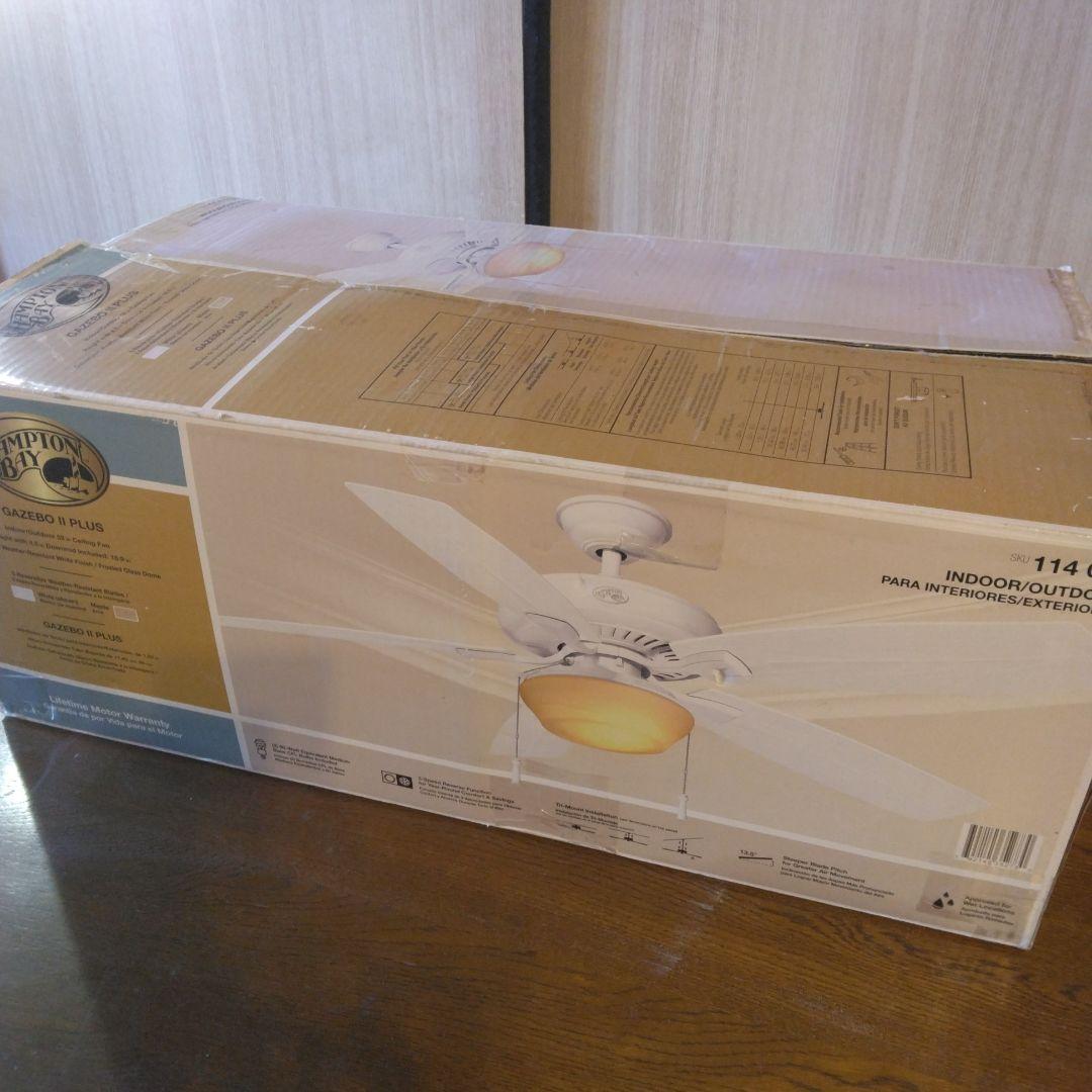 【希少】Hampton Bay シーリングファン 52インチ