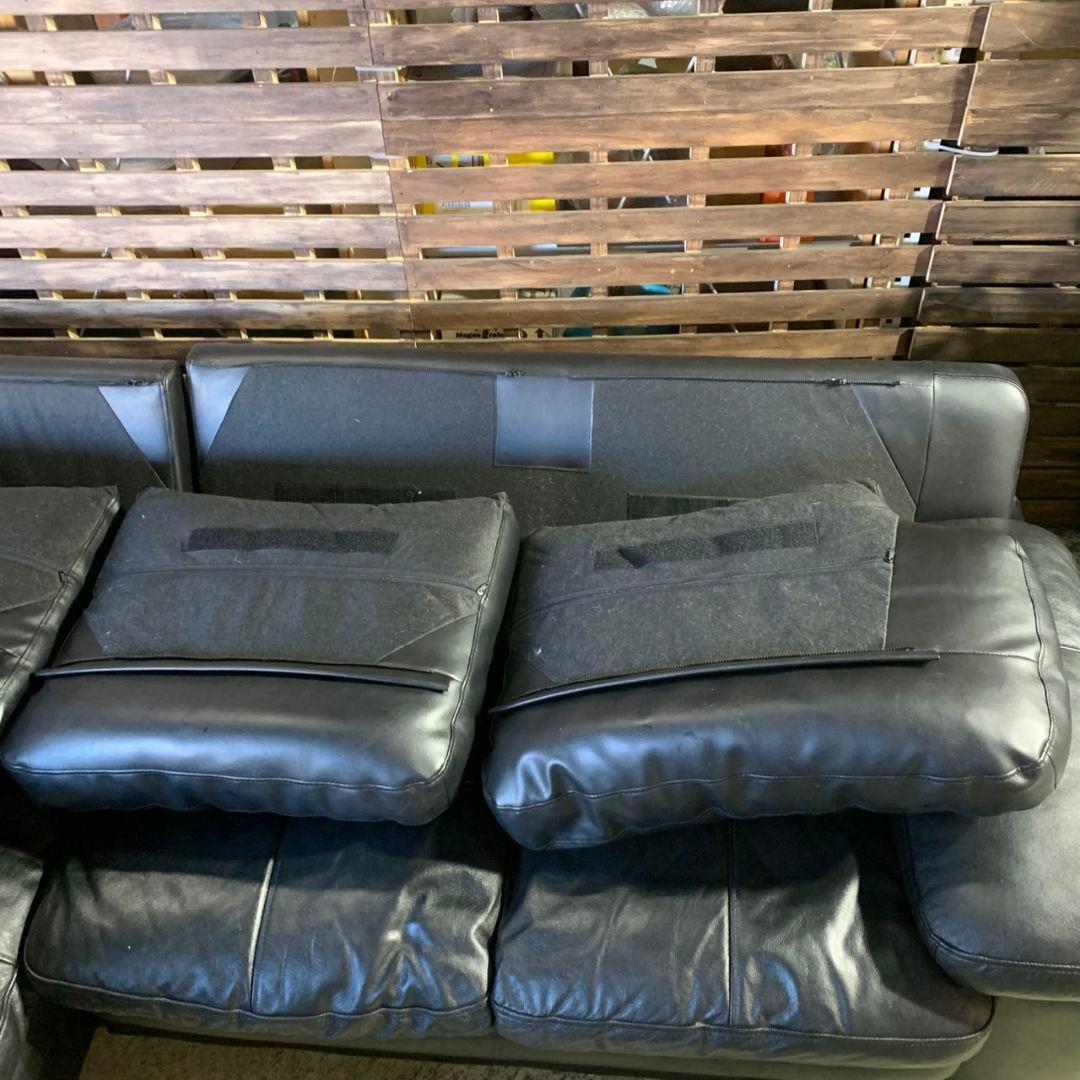 Jun M H750\" NITORI 本革 コーナーソファ Sステイツ