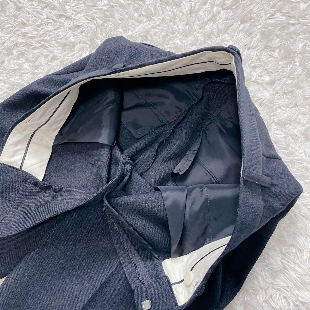 美品✨ シップス ノーカラー パンツ スーツ セットアップ 洗える 近年モデル