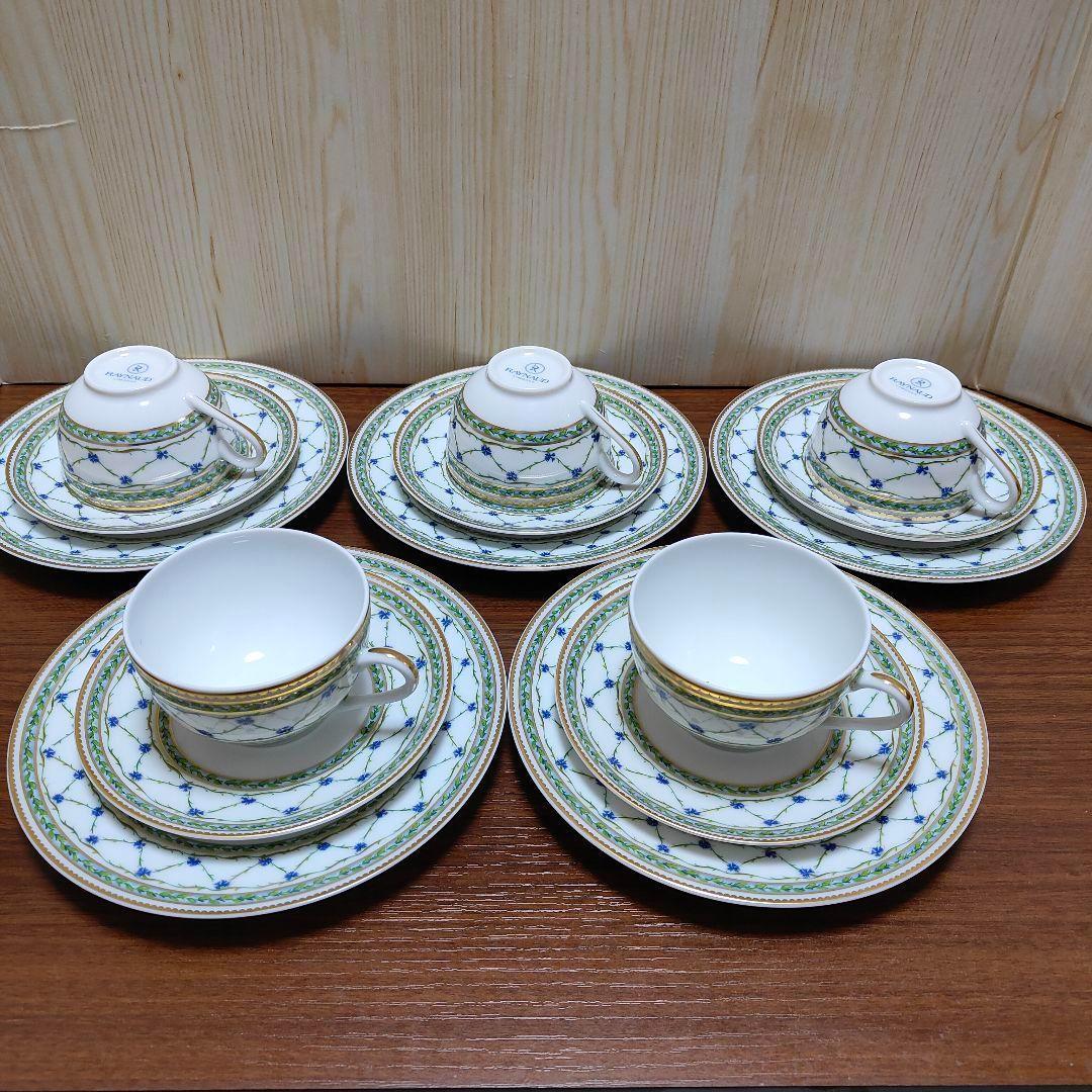 RAYNAUD LIMOGES レイノー アレドロア　トリオ5客セット　おまけ付