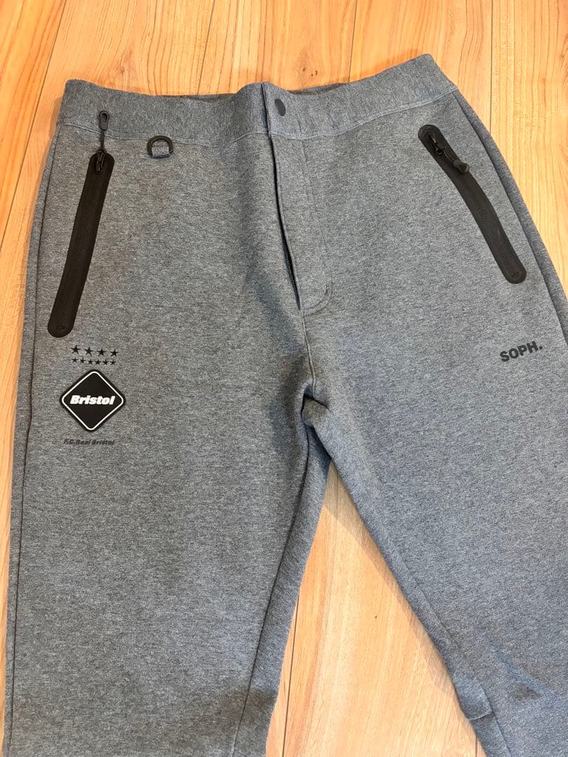 FCRB フード付きジャージ上下セット グレーF.C.Real.Bristol