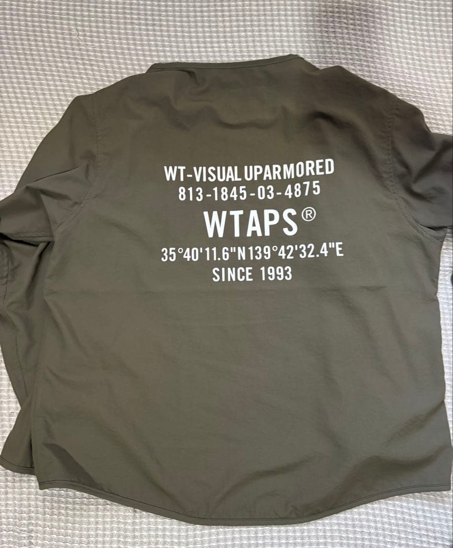 【24ss】WTAPS Scout/LS/Poly.Broadcloth
