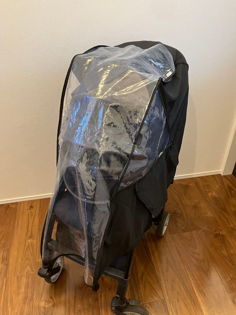 コンビ　スゴカル minimo ネイビー (レインカバー付き、股ベルト無し)