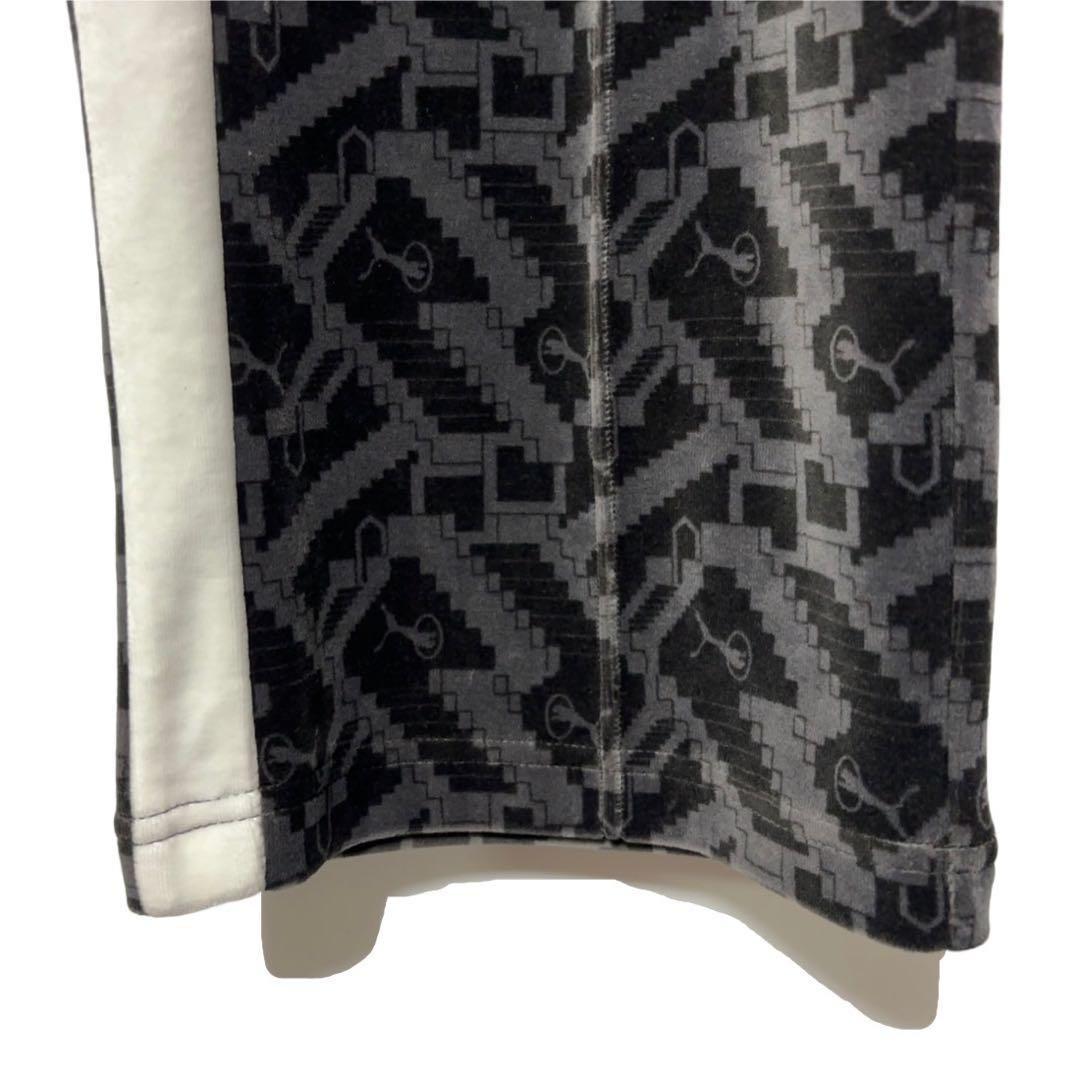 新品 プーマ イカゲーム T7 ベロアトラックジャケット セットアップ US S