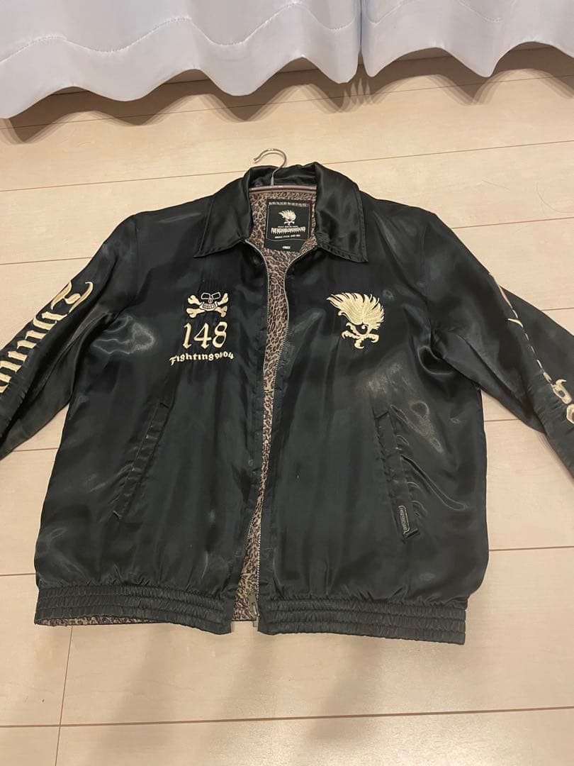 NEIGHBORHOOD 10周年記念2004ss スカジャンSサイズ 刺繍